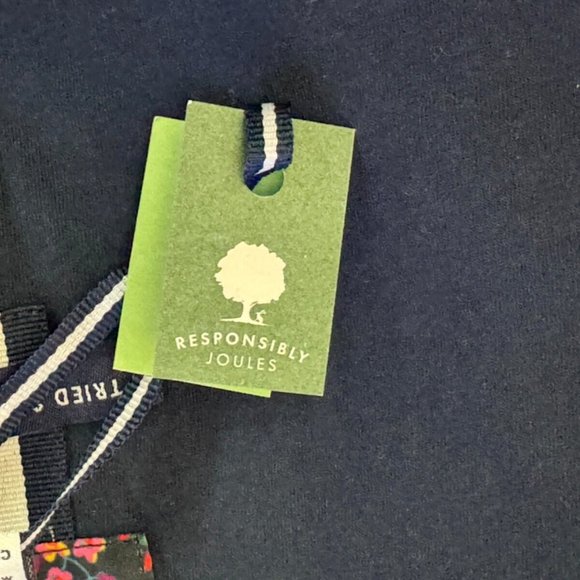 Joules Hadleigh Fleece Jacket Women 6 NWT Navy Full Zip Lined Zipper‎ Pocket - Picture 12 of 16